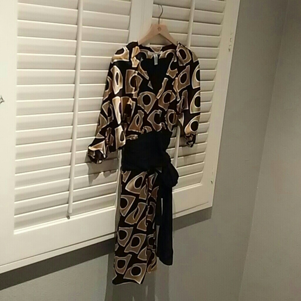 Diane von Furstenberg dress Lanii wrap dress